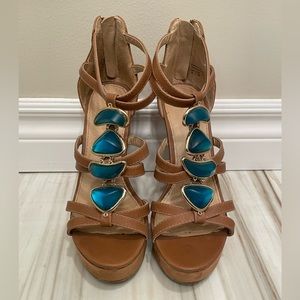 Aldo Ingeborg Wedge Heel Sandals, size 6